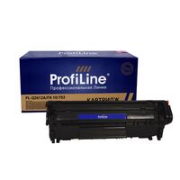 Картридж HP LJ Q2612A/ FX-10/ 703 ProfiLine 2000стр. (1010/ 1018/ 1020/ 1022/ MF4018/ MF4120/ MF4140/ MF4320/ MF4330/ MF4350/ MF4370/ MF4380/ LBP2900/ LBP3000)