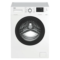 Стиральная машина фронтальная (с паром) Beko WSRE7612XAWI белый, 7 кг, инвертор, дисплей -да, глубина - 49 см, отжим - 1200 об/ мин