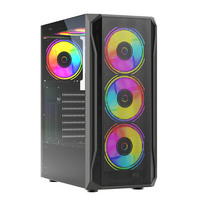 Корпус Foxgate Midi-Tower 11-05F ARGB 6*120мм (без БП, 2xUSB2.0, 1xUSB3.0, ) 11-05F ARGB Корпус Foxgate Midi-Tower 11-05F ARGB 6*120мм (без БП, 2xUSB2.0, 1xUSB3.0, ) 11-05F ARGB