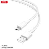 Кабель USB -XO- NB249 (MicroUSB, 1м, плетеный, белый)
