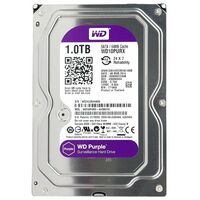 Жесткий диск HDD 3.5" SATA: 1000 Гб WD Purple [5400 rpm, 64 Мб, Sata 3 (6 Gbit/ s)] WD10PURX-FR