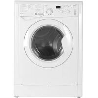 Стиральная машина фронт. Indesit IWSD 51051 CIS белый, 5 кг, дисплей -да, глубина - 42 см, 1000 об/ мин