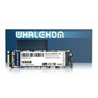 Твердотельный накопитель SSD 2280 M.2 SATA: 128 ГБ Whalekom WKM2-128 TLC (500 МБ/ с /  450 МБ/ с)  WKM2-128