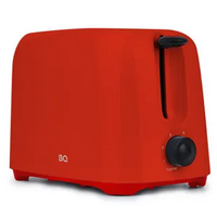 Тостер BQ T1007 Красный (700 Вт, количество обжаривания - 6)