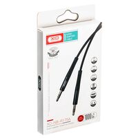 Кабель -XO- 1м, 3.5 Jack(П) - 3.5 Jack(П), Черный, коробка, (6920680876990)