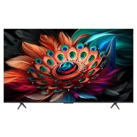 Телевизор 55" TCL 55C655 QLED, Smart TV, 4K Ultra HD, 60 Гц, HDMI х3, USB х2, чёрный