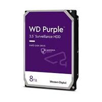 Жесткий диск HDD 3.5" SATA: 8000 Гб WD Purple [5640 rpm, 256 Мб, Sata 3 (6 Gbit/ s)] WD85PURU