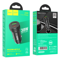 АЗУ HOCO PD30W QC3.0 1xUSB 1xType-C (Z49B Level, черный)