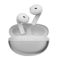 TWS наушники Xiaomi Haylou X1 Plus, вкладыши, микрофон, Серебристый (Haylou X1 Plus)