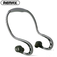 Беспроводные наушники Remax RB-S20, микрофон, внутриканальные на шею, черный (RB-S20)