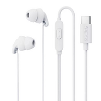 Проводные наушники Remax RM-518a, Type-C, микрофон, вкладыши, белый (RM-518a)