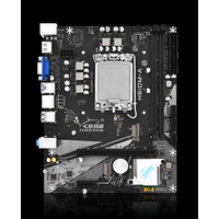 Материнская плата Jingsha LGA1700: H610M-A [H610, 2*DDR4, 1*PCIEx16, 1*PCIEx1, 3*Sata3, 2*M.2, 4 порта*USB3, D-Sub, HDMI, microATX]