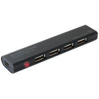Разветвитель USB Defender Quadro Promt USB 2.0, 4 порта (83200)