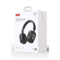 Беспроводные наушники -XO- BE42 Scarlet, Bluetooth, микрофон, накладные, черный (6920680856510)