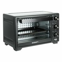 Мини печь Kraft KFC-MO 250 HBL черный (1500 Вт, объем - 25 л, управление: механическое)