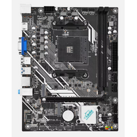 Материнская плата Jingsha sAM4: B450M-K [AMD B450, 2*DDR4, 1*PCIEx16, 1*PCIEx1, 4*Sata3, 1*M.2, 2 порта*USB3, D-Sub, HDMI, microATX]