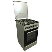 Плита комбинированная MIU Harisma 516S серая (ГК конфорок, конвекция, э/ поджиг конфорок, эл. духовка)