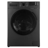 Стиральная машина с паром Beko WSPE6H612A черный, 6.5 кг, инвертор, дисплей -да, глубина - 44 см, 1200 об/ мин