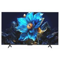Телевизор 55" TCL 55P7K QLED, Google TV, 4K Ultra HD, 60 Гц, HDMI х3, USB х2, чёрный