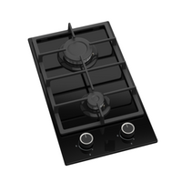 Газовая варочная панель Kraft KF-HV3151B черный (конфорок - 2 шт, панель - эмалированная сталь) Газовая варочная панель Kraft KF-HV3151B черный (конфорок - 2 шт, панель - эмалированная сталь)