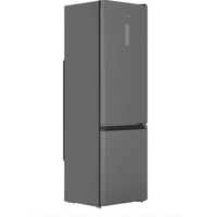 Холодильник с нижней МК Hotpoint HT 6200 S, серебристый, No Frost, высота - 200, ширина - 60, дисплей есть, нулевая зона есть, A