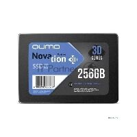Твердотельный накопитель SSD 2.5" SATA III: 256 ГБ Qumo[Скорость чтения/ записи: 520 МБ/ с/ 500 МБ/ с] Q3DT-256GSCY