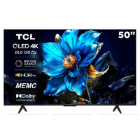 Телевизор 50" TCL 50P7K 4K Ultra HD 60Hz DVB-T DVB-T2 DVB-C DVB-S DVB-S2 USB WiFi Smart TV, мощность звука: 2х10 Вт,  чёрный
