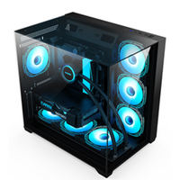 Корпус Foxgate Midi-Tower BomBox АК-47 ARGB (Аквариум, Вентиляторы 120мм: 4xARGB, ) АК-47