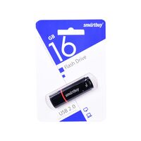 Флеш-накопитель Smartbuy 16Gb USB2.0 Crown Черный (SB16GBCRW-K)