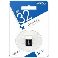 Флеш-накопитель Smartbuy 32Gb USB2.0 Lara Черный (SB32GBLARA-K)
