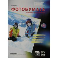 Фотобумага Глянцевая, 10x15, 180г/ м2, 50л, IST (G180-504R)