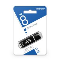 Флеш-накопитель Smartbuy 8Gb USB2.0 Glossy Черный (SB8GBGS-K) Флеш-накопитель Smartbuy 8Gb USB2.0 Glossy Черный (SB8GBGS-K)