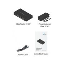 Маршрутизатор: Ubiquiti EdgeRouter X SFP [5 х 10/ 100/ 1000Mbps, 2xMIPS1004Kc, ОЗУ 256 Mb, SFP, EdgeOS] (ER-X-SFP-EU)