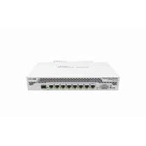 Маршрутизатор: Mikrotik CCR1009-7G-1C-PC (9x1Ггц, ОЗУ 2 ГБ RAM, 7x 10/ 100/ 1000, 1х SFP+1х Ethernet/ SFP, 1х microUSB RouterOS level 6)