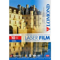 Пленка Lomond PE DS Film прозрачная, двусторонняя, А3, 100 мкм, 10 листов, (0703411)