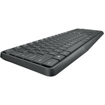 Комплект (клавиатура + мышь) Logitech MK235, USB, черный (920-007948)