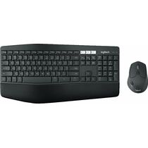 Комплект (клавиатура + мышь) матовые черные [англ-белый/ рус,укр-белый] Logitech MK850, USB, черный (920-008232)