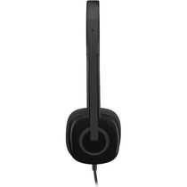 Наушники Logitech H151 с микрофоном, 3,5mm, черный (981-000589)