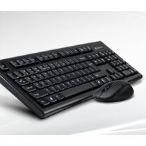 Клавиатура классический A4Tech 7100N, Радио(USB), черный (7100N)