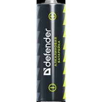 Батарейка Defender LR06, AA, щелочная, блистер 4шт, (56012) цена за упаковку