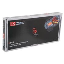 Клавиатура игровая A4Tech Bloody B318, USB, с подсветкой, черный (B318)