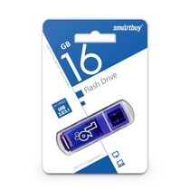 Флеш-накопитель Smartbuy 16Gb USB3.0 Glossy Голубой (SB16GBGS-DB)