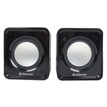 Акустическая система Defender 2.0 SPK 22 5W, mini Jack 3.5 мм, черный (SPK 22 B)