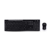Комплект (клавиатура + мышь) Logitech MK270, беспроводной, Радио(USB), черный (920-004518)