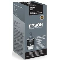 Чернила Epson M100 Black (140 мл.) (пигмент) C13T77414A