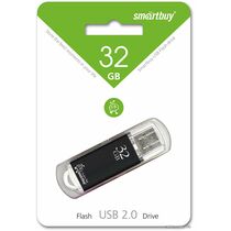Флеш-накопитель Smartbuy 32Gb USB2.0 V-Cut Черный (SB32GBVC-K)