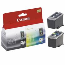 Картридж Canon PG-40BK (black) и CL-41 комплект (color) [для Canon iP1200, iP1300, iP1600, iP1700, iP1800, iP1900, iP2200, iP2500, iP2600] (0615B043)