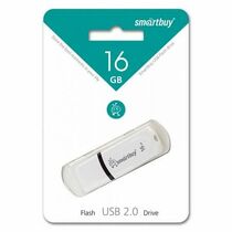 Флеш-накопитель Smartbuy 16Gb USB2.0 Paean Белый (SB16GBPN-W)