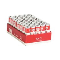 Батарейка Smartbuy LR06, AA, щелочная, спайка 40шт, (SOBA-2A40S-Eco) цена за упаковку