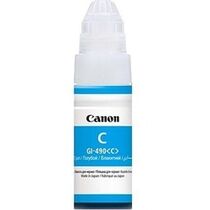 Чернила Canon GI-490 C для Pixma G1400/ G2400/ G3400, Cyan, 70 мл., (0664C001)